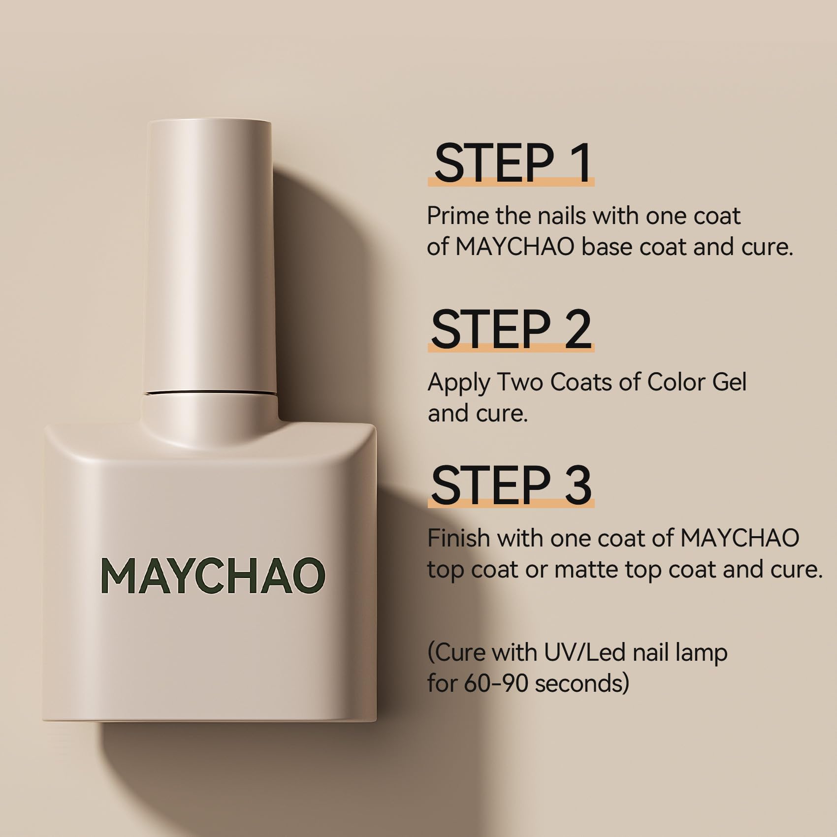 MAYCHAO 15ML Chameleon Gel Nail Polish 1Pc Green to Purple Nail Polish Soak Off UV LED Nail Gel Polish Nail Art Starter Manicure Salon DIY at Home, 0.5 OZ