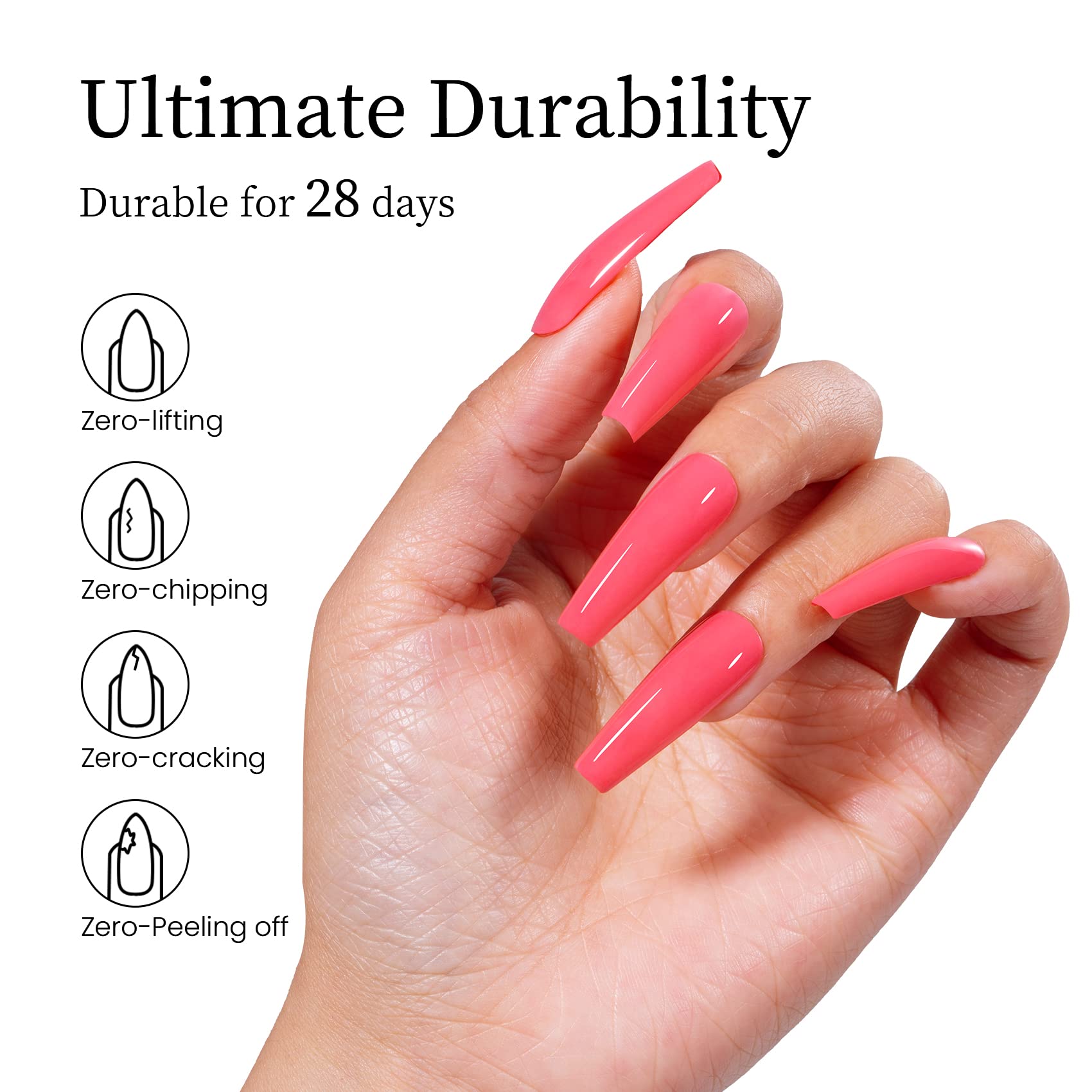 MAYCHAO 15ML Pink Gel Nail Polish 1Pc Pink Lemonade Gel Polish Soak Off UV LED Nail Polish Nail Art Starter Manicure Salon DIY at Home, 0.5 OZ